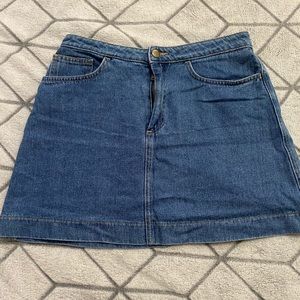 American apparel Jean skirt
